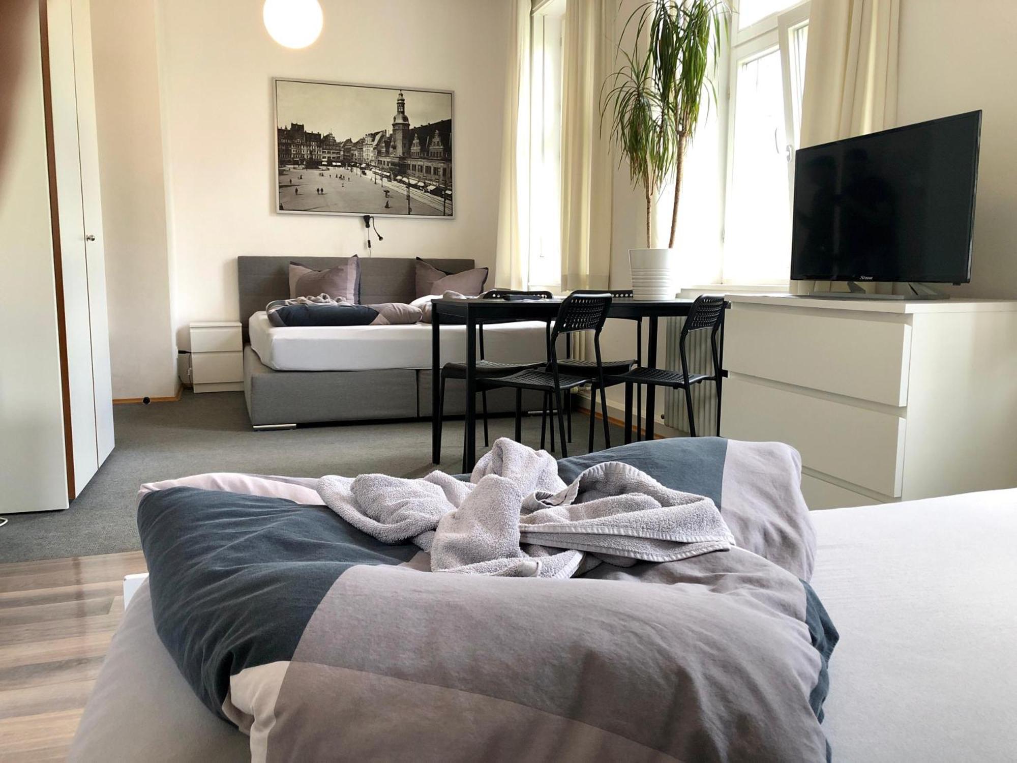 Ferienwohnungen Und Apartmenthaus Halle Saale - Villa Mathilda エクステリア 写真