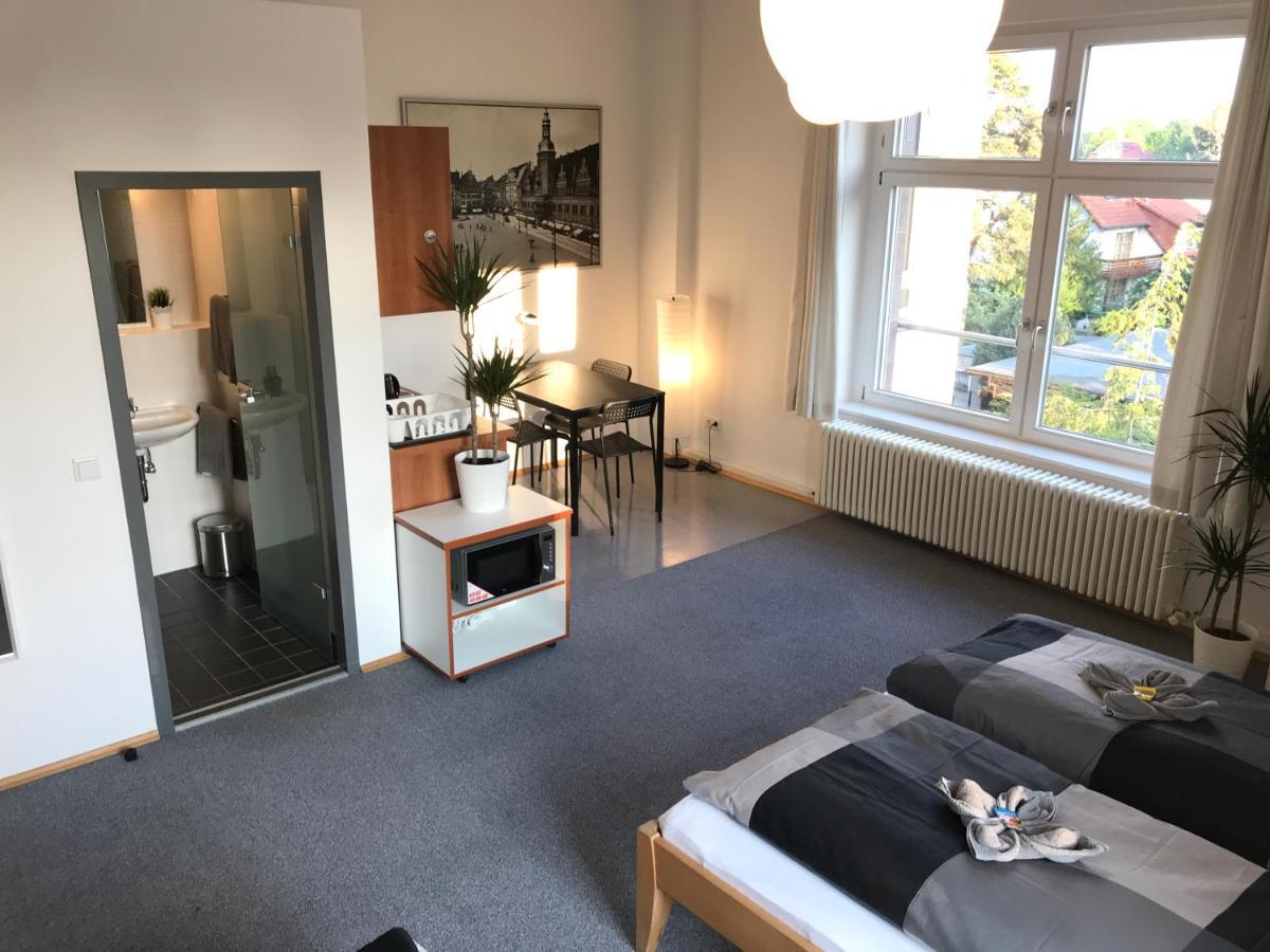 Ferienwohnungen Und Apartmenthaus Halle Saale - Villa Mathilda エクステリア 写真